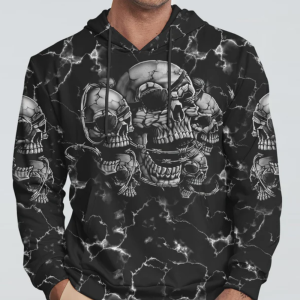 DONT TRY TO FIGURE ME OUT MAD SKULL ALL OVER PRINT HOODIE 1