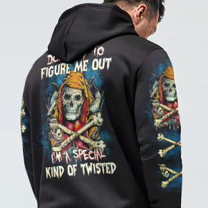 DONT TRY TO FIGURE ME OUT REAPER BONES ALL OVER PRINT HOODIE