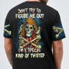 DONT TRY TO FIGURE ME OUT REAPER BONES ALL OVER PRINT T SHIRT