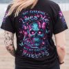 NOT EVERYONE LIKES ME SKULL ALL OVER PRINT T SHIRT