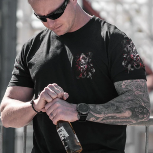 ONE DAY IM GONNA JUST SAY DRAGON SKULL ALL OVER PRINT T SHIRT