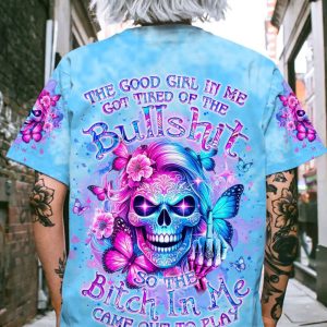 THE GOOD GIRL IN ME ALL OVER PRINT T SHIRT 1