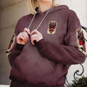 YOU MY FRIEND SHOULD HAVE YOU COULDN'T HANDLE ME WINGS SKULL ROSE ALL OVER PRINT HOODIE (1)