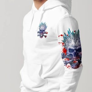 YOUR DEMONS HIDE UNDER YOUR BED BONES SKULL ALL OVER PRINT HOODIE (1)