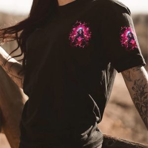 YOUR FIRST MISTAKE LADY SKULL ROSE ALL OVER PRINT T SHIRT (1)