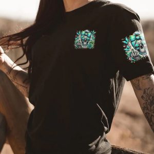 YOUR FIRST MISTAKE MESSY BUN ALL OVER PRINT T SHIRT 1