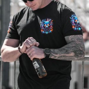 YOUR FIRST MISTAKE WOLF ALL OVER PRINT T SHIRT