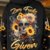 ZERO F GIVEN SUGAR SKULL SUNFLOWER ALL OVER PRINT HOODIE (1)