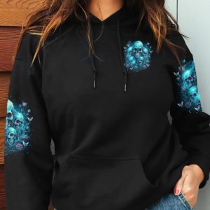 STUCK BETWEEN IDK IDC AND IDGAF SKULL ALL OVER PRINT HOODIE (3)