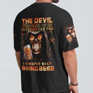 THE DEVIL WHISPERED TO ME BRING BEER SKULL ALL OVER PRINT T SHIRT (1)
