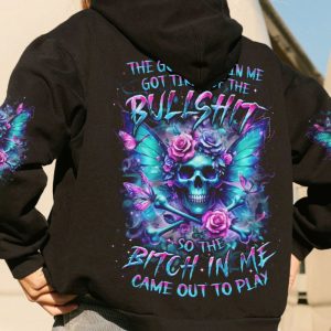 THE GOOD GIRL IN ME BONES SKULL ALL OVER PRINT HOODIE (1)