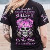 THE GOOD GIRL IN ME ROSE ALL OVER PRINT T SHIRT