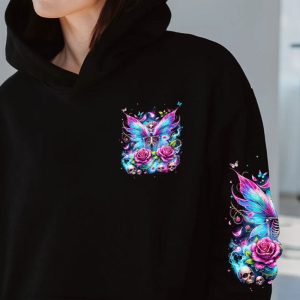 THE GOOD GIRL IN ME SKELETON FAIRY ALL OVER PRINT HOODIE (1)