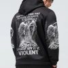 THE REASON I AM PEACEFUL ALL OVER PRINT HOODIE