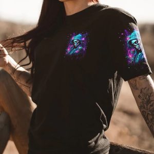 THEY LAUGH AT ME SKULL ALL OVER PRINT T SHIRT