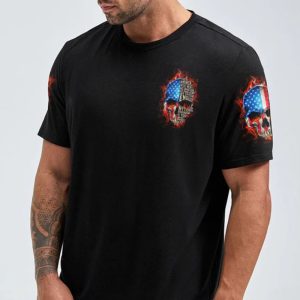 THIS IS AMERICA SKULL FIRE EYES ALL OVER PRINT T SHIRT (1)