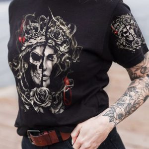 TREAT ME LIKE A QUEEN ALL OVER PRINT T SHIRT (1)