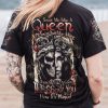 TREAT ME LIKE A QUEEN ALL OVER PRINT T SHIRT