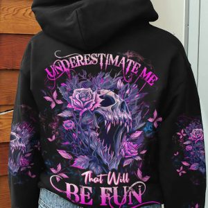 UNDERESTIMATE ME MAD SKULL ALL OVER PRINT HOODIE (1)