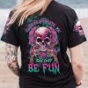 UNDERESTIMATE ME ROSE SKULL G ALL OVER PRINT T SHIRT (1)