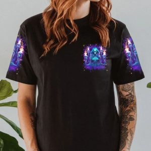 WAKE UP BEAUTY IT'S TIME TO BEAST ALL OVER PRINT T SHIRT (1)