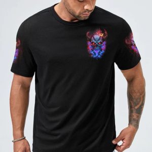 WHEN I WAS BORN SKULL ALL OVER PRINT T SHIRT