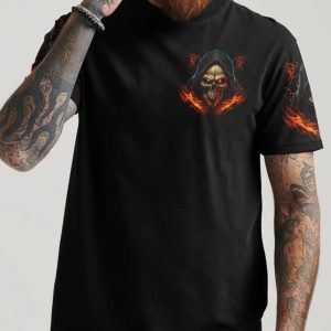 WHICH LUCKY ONE ARE YOU REAPER FIRE ALL OVER PRINT T SHIRT