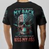 WHILE YOU'RE TALKING BEHIND MY BACK SKULL ALL OVER PRINT T SHIRT