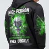 YES I'M A NICE PERSON ALL OVER PRINT HOODIE