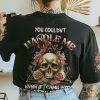 YOU COULDN'T HANDLE ME ROSE SKULL TRIANGLE ALL OVER PRINT T SHIRT