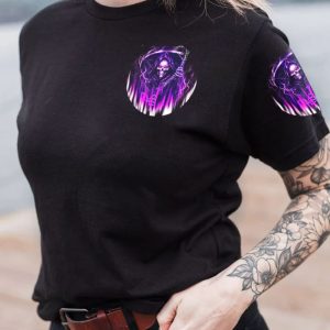 OF COURSE I'M GOING TO HELL SKULL ALL OVER PRINT T SHIRT (1)