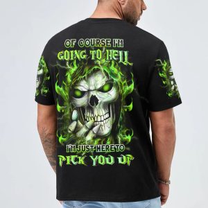 OF COURSE I'M GOING TO HELL SKULL ALL OVER PRINT T SHIRT (3)
