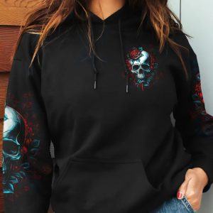 OH I PISSED YOU OFF SKULL ROSE ALL OVER PRINT HOODIE (1)