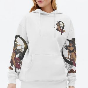 ON A DARK DESERT HIGHWAY WITCH ALL OVER PRINT HOODIE