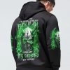 ONE DAY I'M GONNA JUST SAY DEMON SKULL ALL OVER PRINT HOODIE