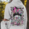ONE LOVED MAMA TIE DYE WHITE 2D HOODIE