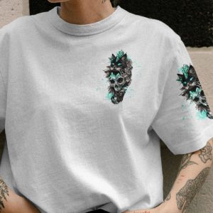 PISS ME OFF BLACK CAT SKULL ALL OVER PRINT T SHIRT (1)