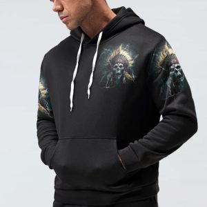 PISS ME OFF NATIVE SKULL ALL OVER PRINT HOODIE (1)