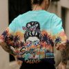 SALTY LIL' BEACH MESSY BUN ALL OVER PRINT T SHIRT (1)
