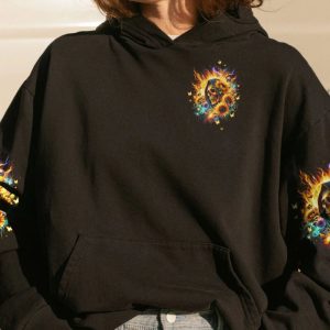 SHE IS SUNSHINE SUNFLOWER REAPER SKULL ALL OVER PRINT HOODIE (2)