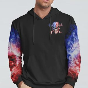 SORRY IF MY PATRIOTISM OFFENDS YOU ALL OVER PRINT HOODIE