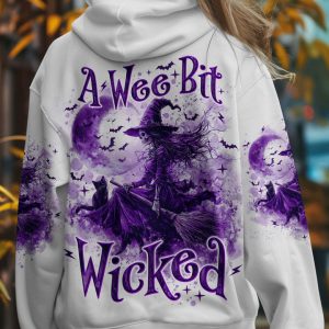 A WEE BIT WICKED HALLOWEEN ALL OVER PRINT