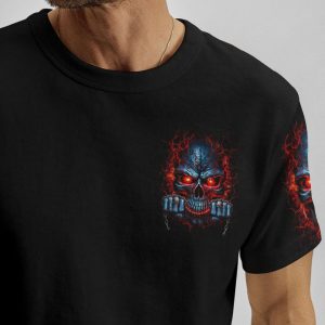 ATTITUDE PROBLEM MADLY SKULL ALL OVER PRINT 1