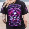 CRAZY GRANDMA SKULL ALL OVER PRINT 1