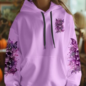 DON'T TRY TO FIGURE ME OUT SKULL ALL OVER PRINT 1