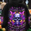 I AM A SWEET GIRL FLOWER SKULL ALL OVER PRINT