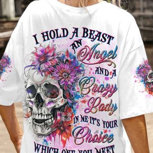 I HOLD A BEAST AN ANGEL ALL OVER PRINT