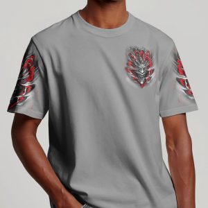 I'M NEVER ALONE SKULL DEMON ALL OVER PRINT 1