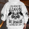 I'M NEVER ALONE SKULL DEMON ALL OVER PRINT