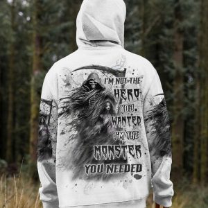 I'M NOT THE HERO YOU WANTED REAPER ALL OVER PRINT